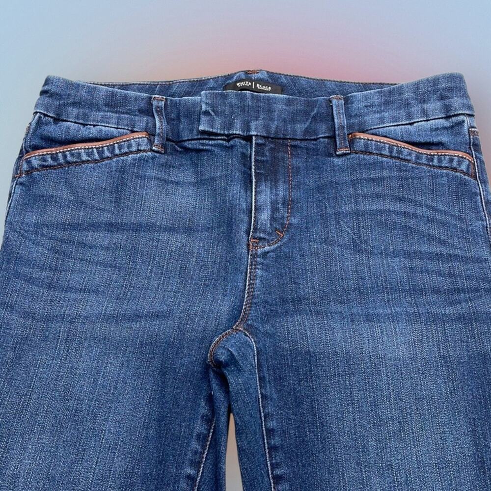 WHBM Women’s 2 Skinny Crop Blue Jeans